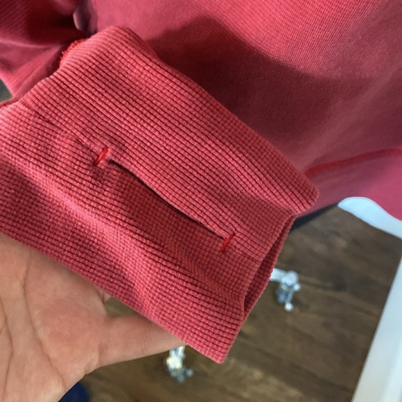 Athleta Red Long Sleeve Sweatshirt - Picture 4 of 6